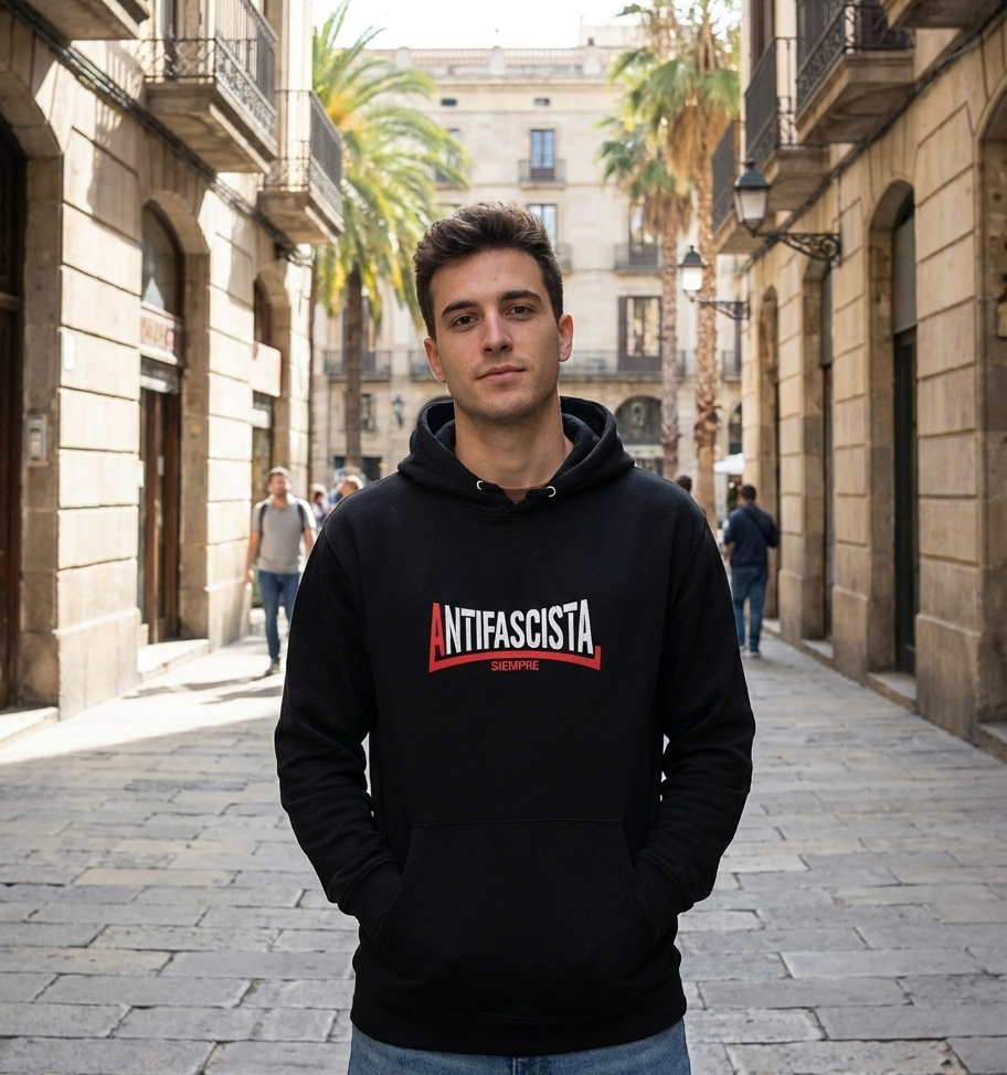 sudadera antifascista